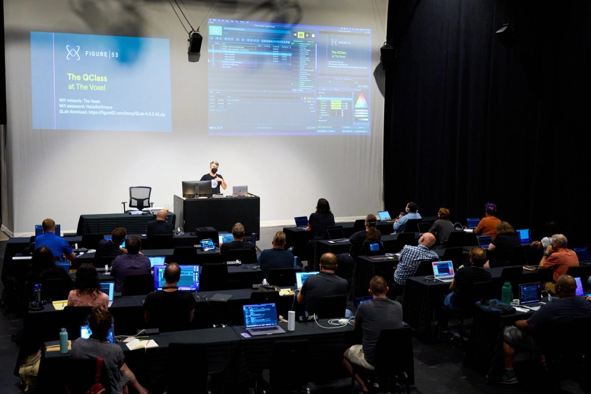 The First QLab 5 Class