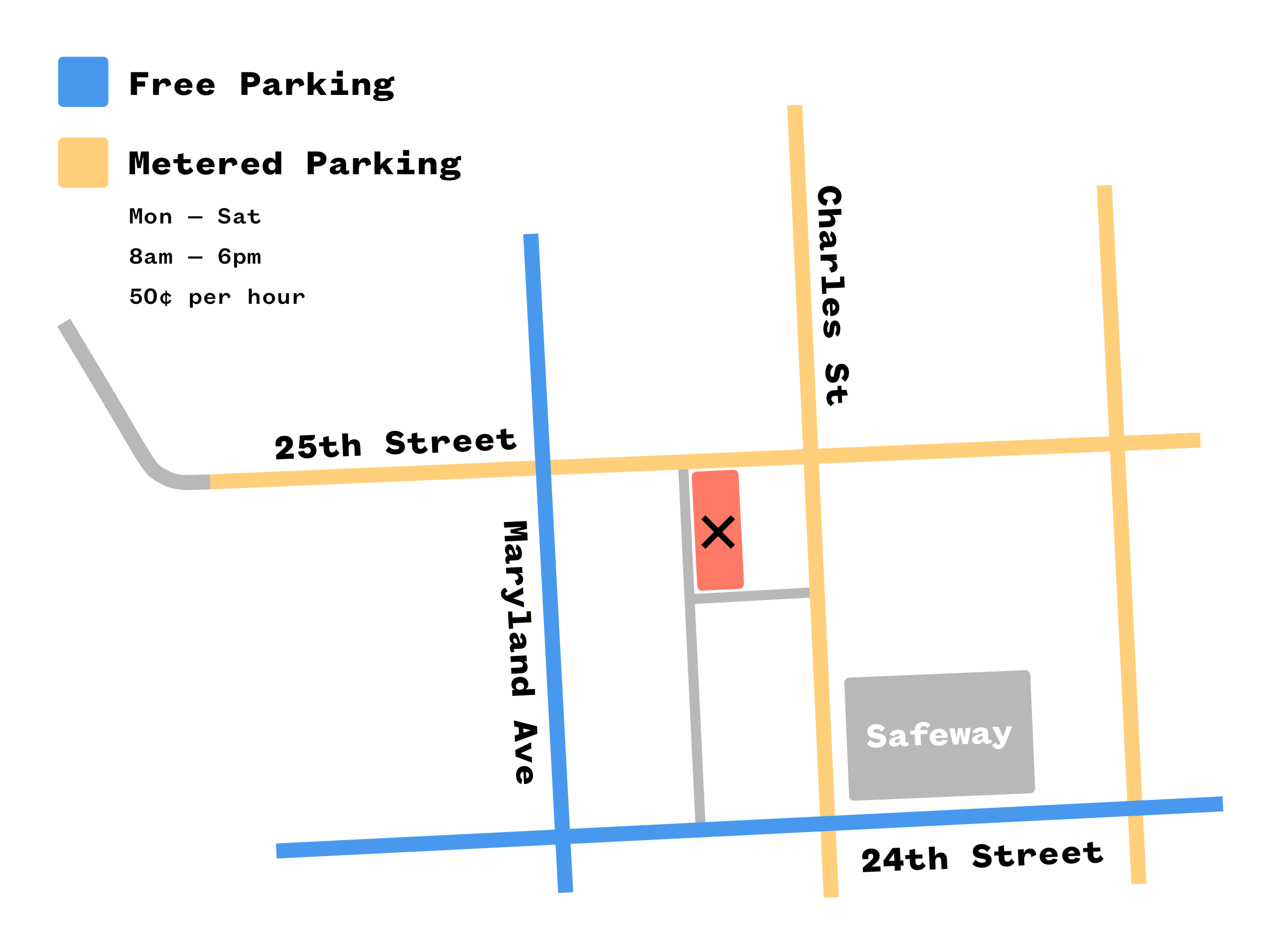 Parking map